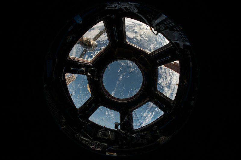 Satellite in orbit